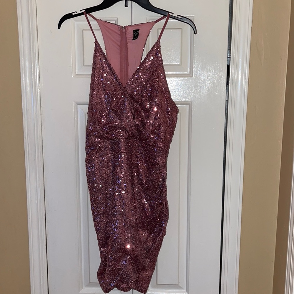 Windsor Pink Sequin Dress - Gem